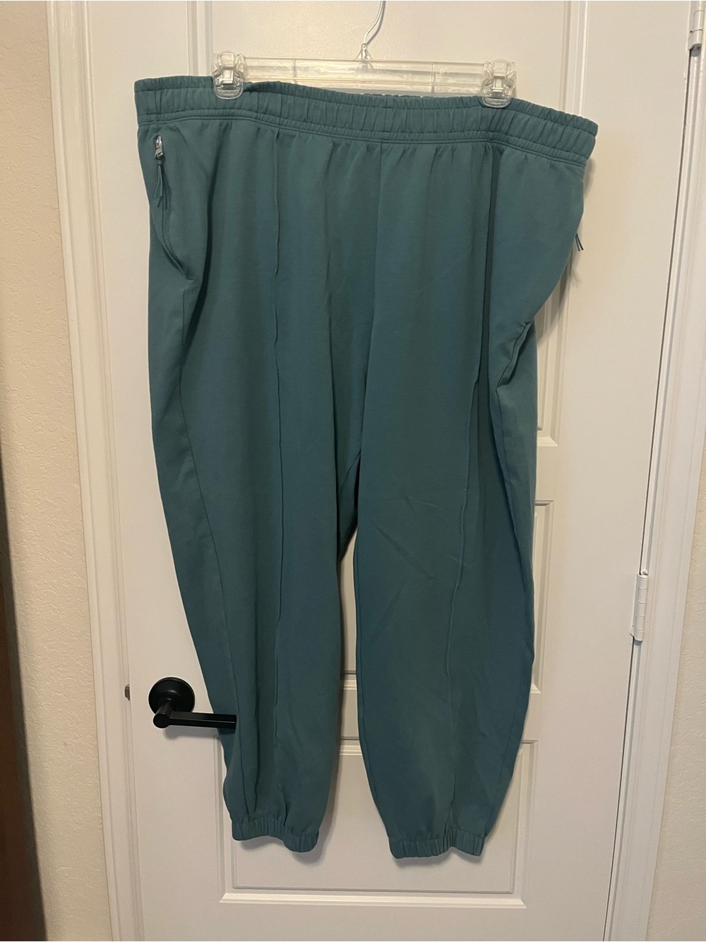 Old Navy Women’s Dynamic Fleece High Rise Jogger Pants Blue Teal XXL